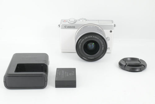 Canon Mirrorless Interchangeable Lips Eos M100 Ef-M 15-45Mm F3.5-6.3 Is Stm