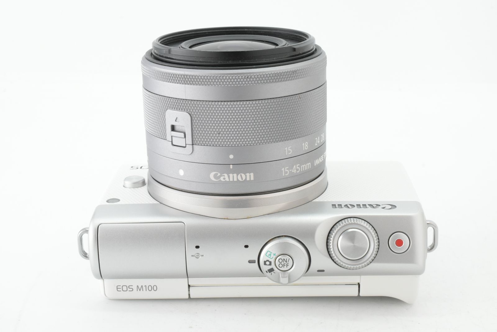Canon Mirrorless Interchangeable Lips Eos M100 Ef-M 15-45Mm F3.5-6.3 Is Stm