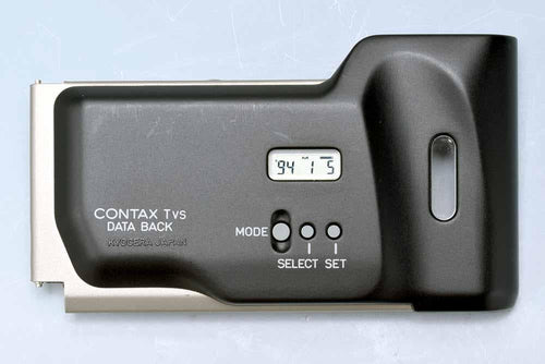 Contax Optical Equipment Tvs Data Back