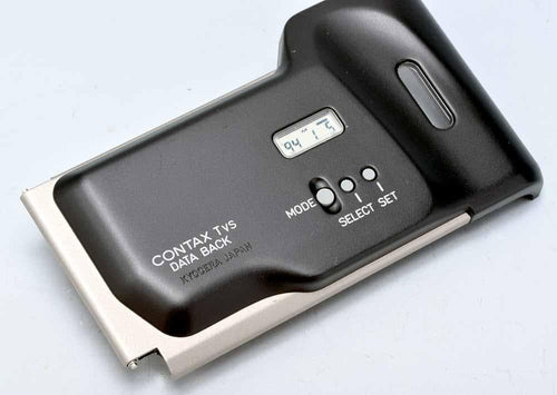 Contax Optical Equipment Tvs Data Back