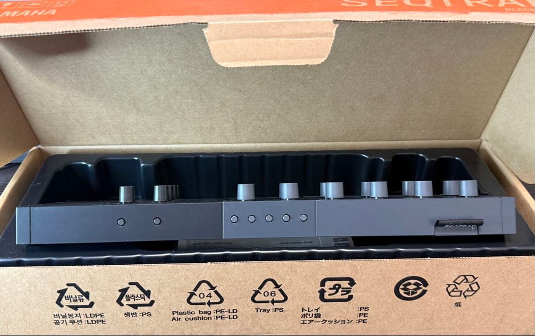 Yamaha Sequencer Seqtrak Black