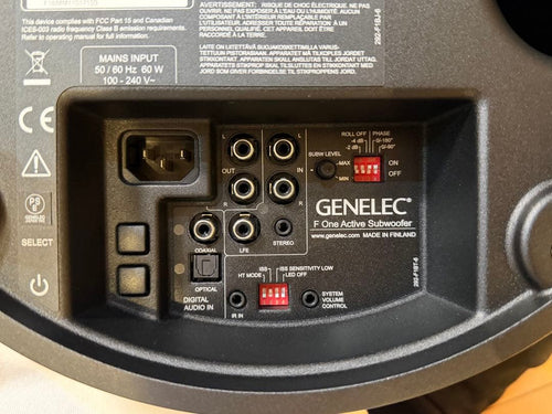 Speakers Genelec F One Active Subwoofer