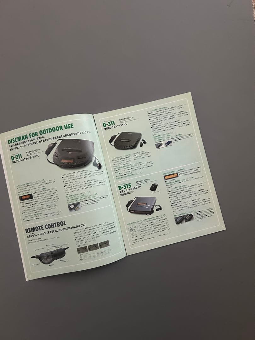 Sony Portable Cd Player Discman( 1992 12