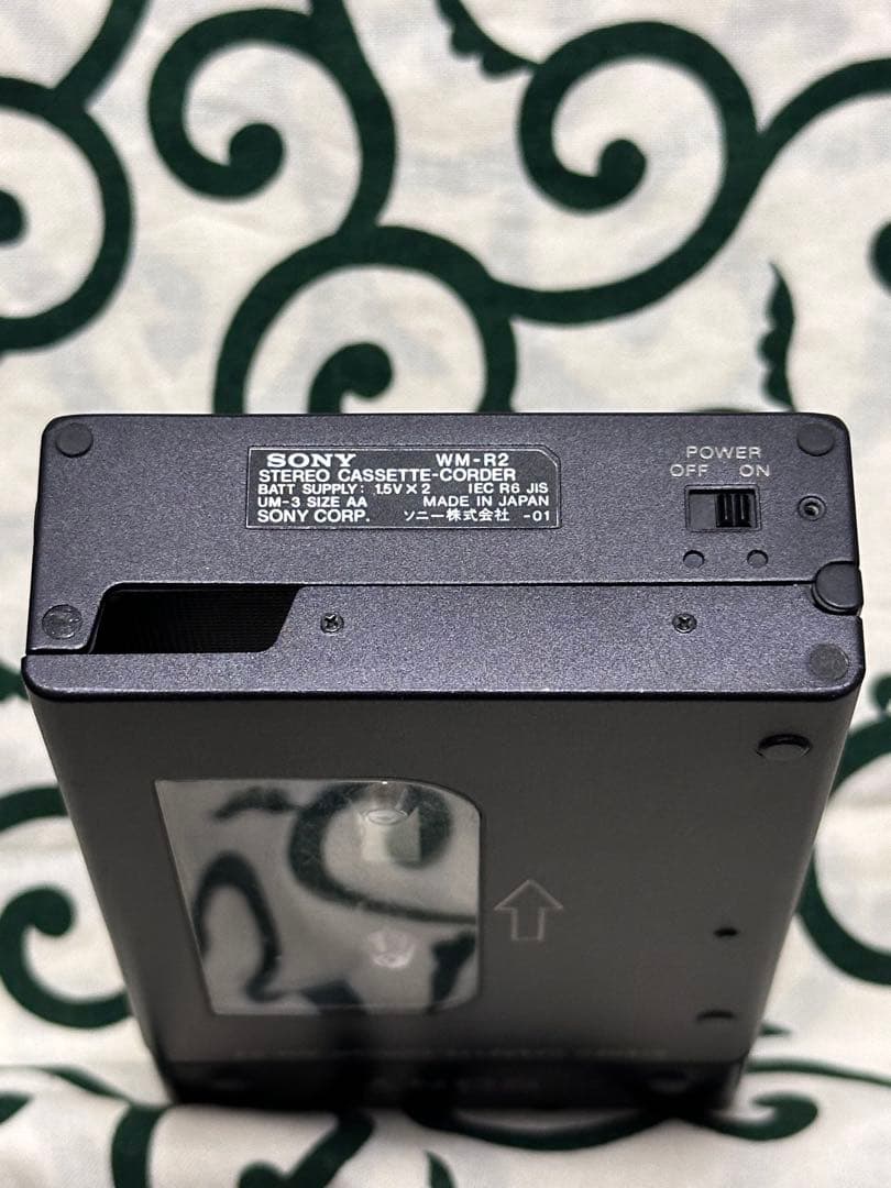Sony Cassette Player Wm-R2