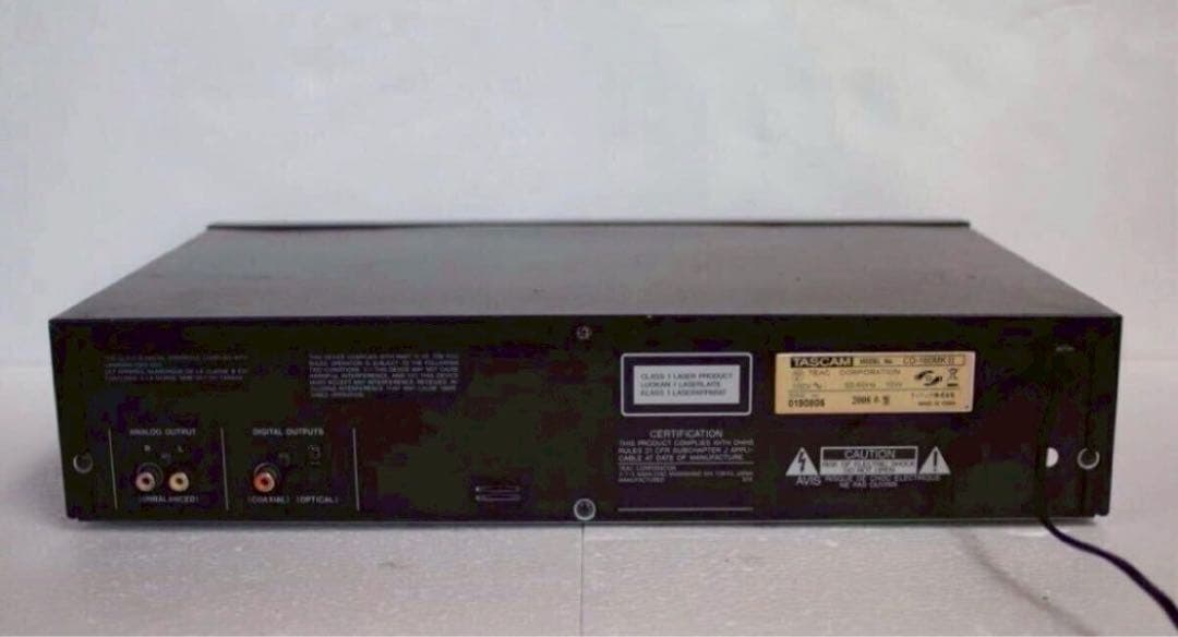 Tascam Cd Sacd Player Cd-160Mk