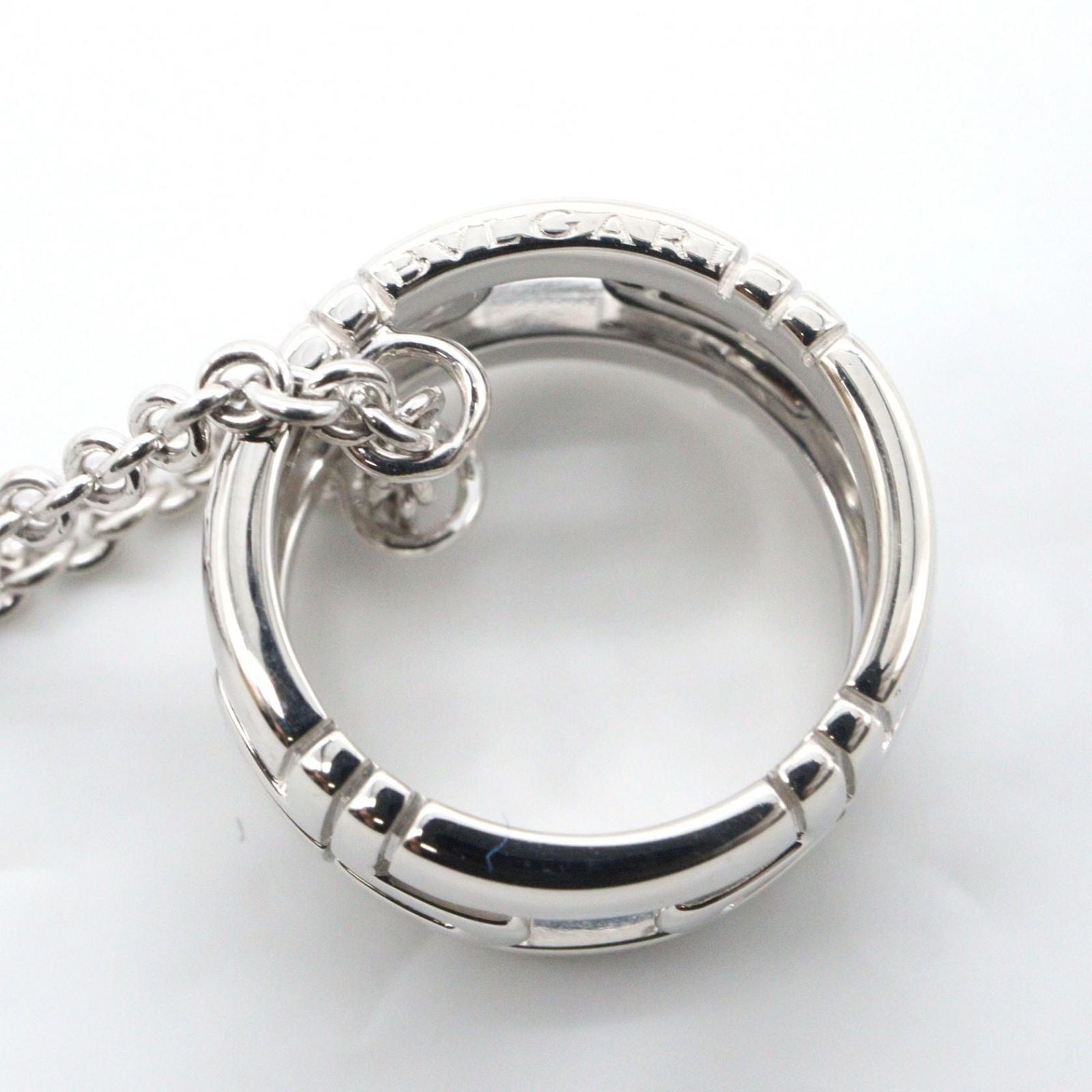 Bvlgari Necklace 38-45.5 K18Wg Used A
