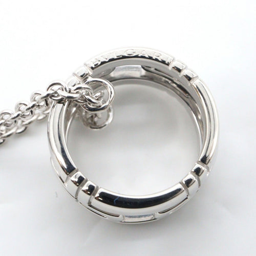 Bvlgari Necklace 38-45.5 K18Wg Used A