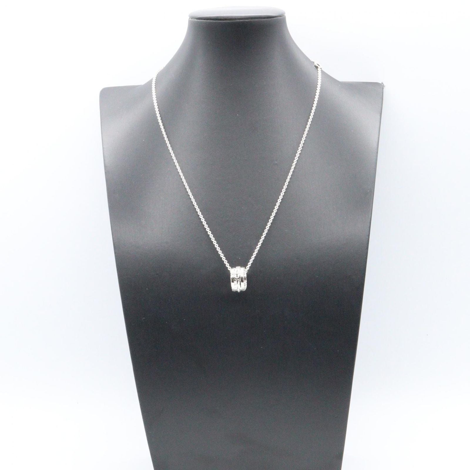Bvlgari Necklace 38-45.5 K18Wg Used A