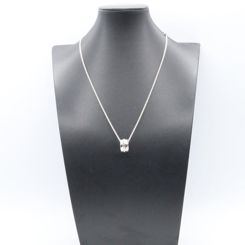 Bvlgari Necklace 38-45.5 K18Wg Used A