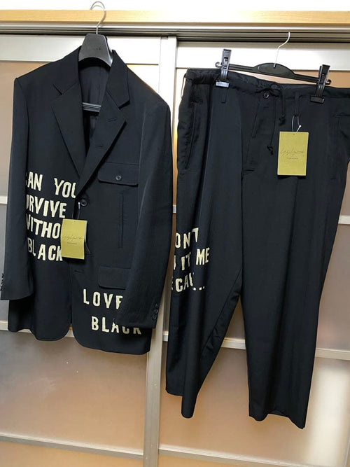 Yohji Yamamoto Pour Homme Tailored Jackets 24Aw