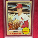 Mlb 1968 Topps #408 Steve Carlton Psa 6