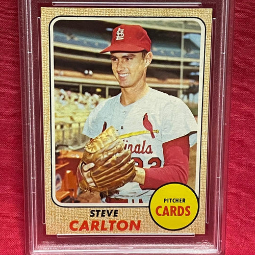 Mlb 1968 Topps #408 Steve Carlton Psa 6