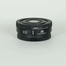 Panasonic Lens (Single Focus) Lumix S F8 [S-R26] Leica L