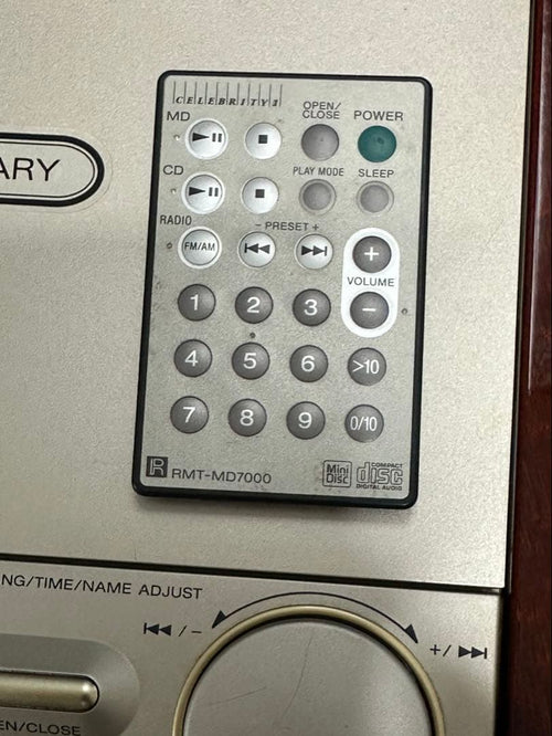 Sony Portable Md Player Md-7000 Cd