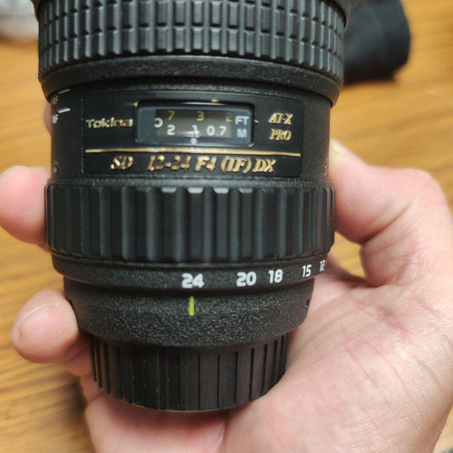 Tokina Zoom Lenses At-X Pro Sd 12-24Mm F4 (If) Dx