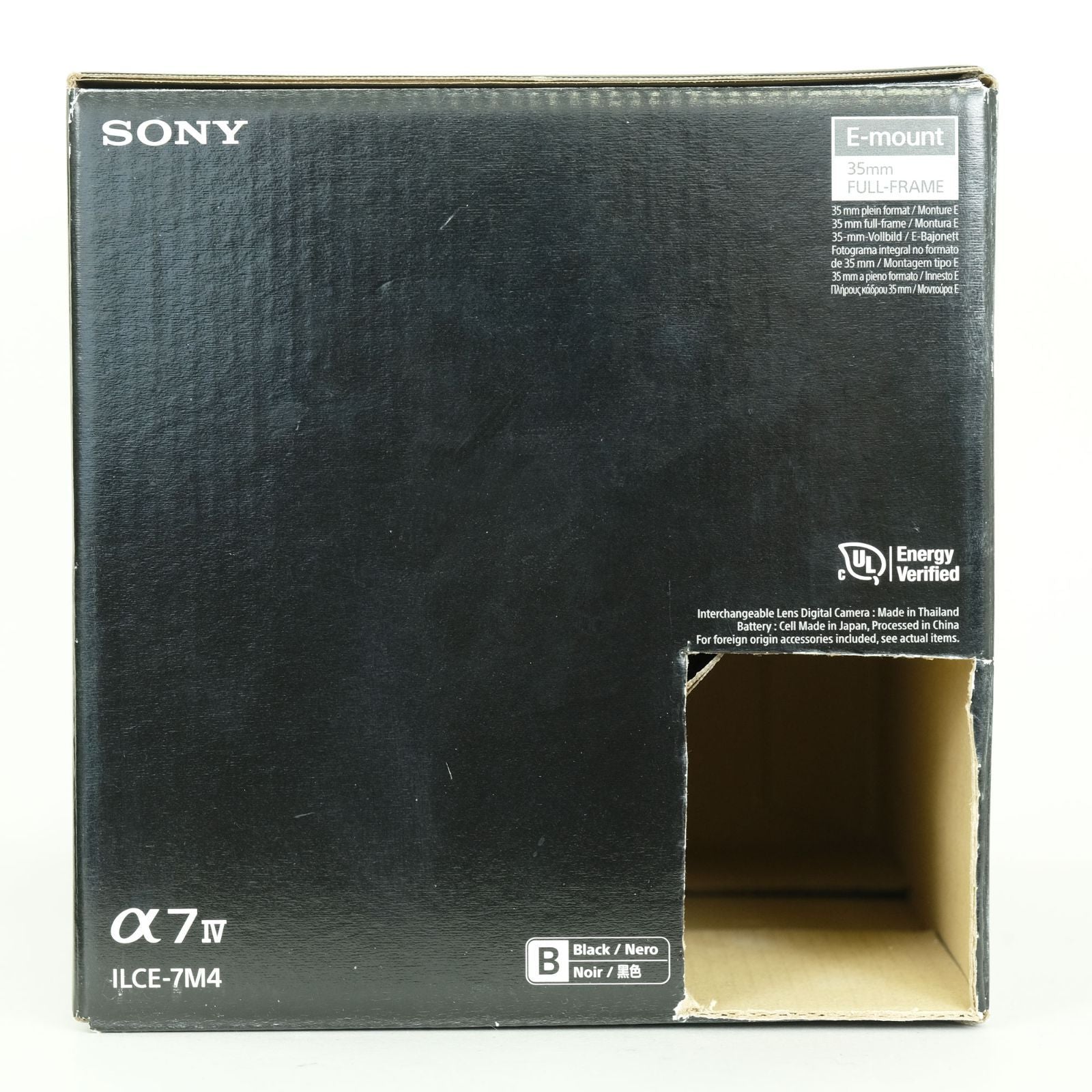 Sony Mirrorless Interchangeable Lips 6,900 7 Iv Ilce-7M4 E