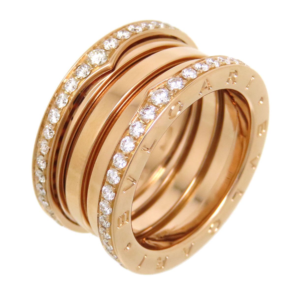 Bvlgari Ring M #55 Au750 (K18Pg)