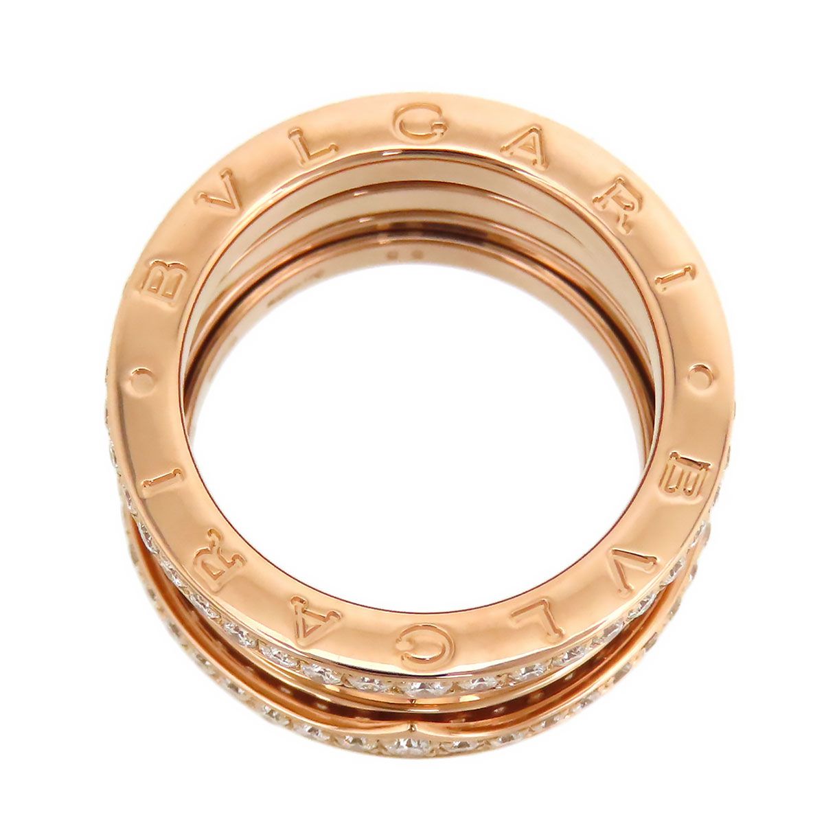 Bvlgari Ring M #55 Au750 (K18Pg)