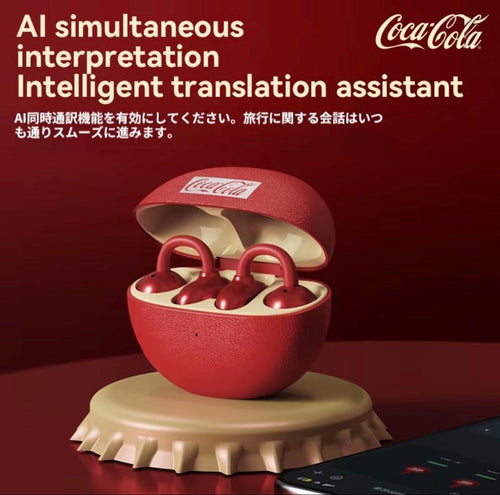 Coca-Cola Wireless Earphones T60 Clip