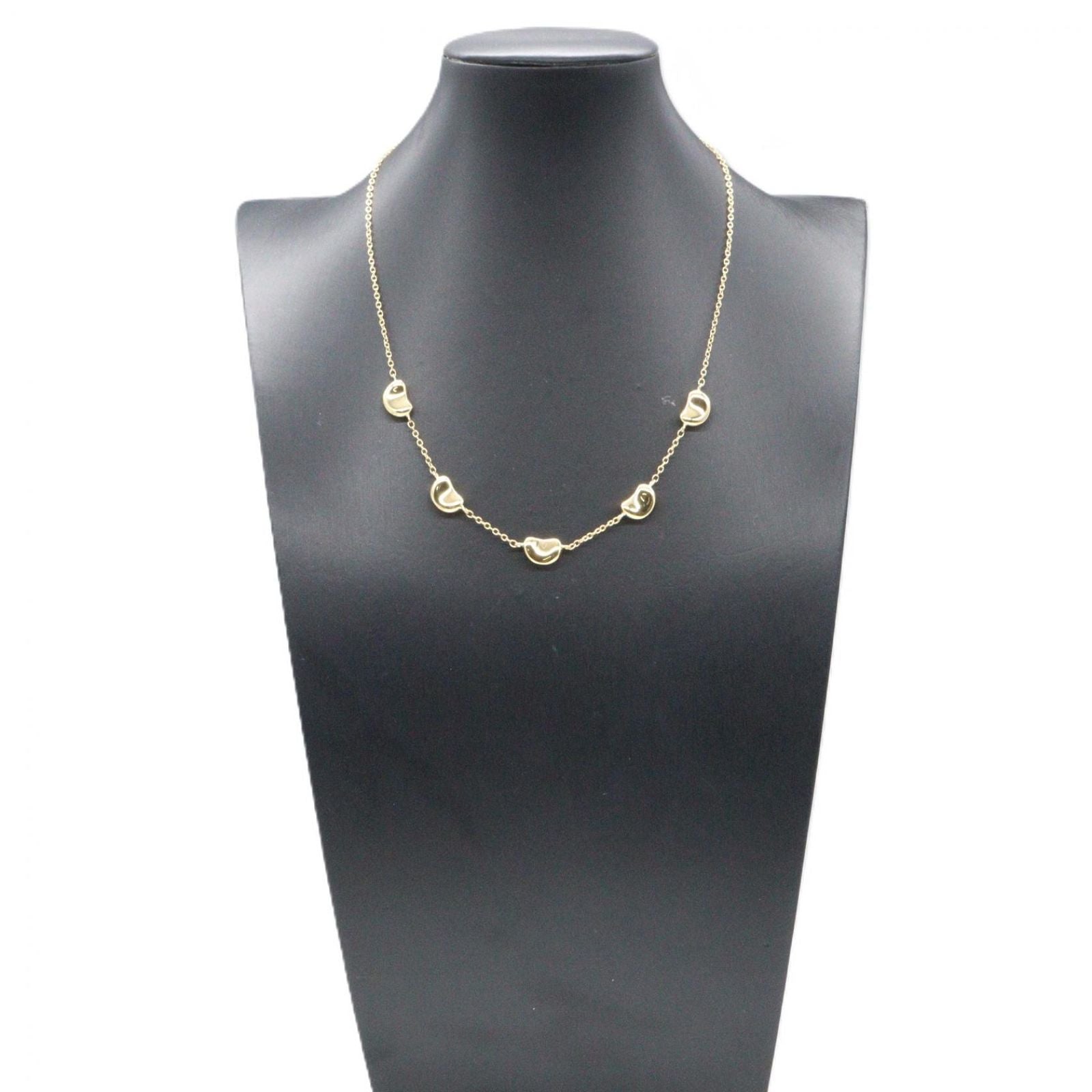 Tiffany Necklace Co 5 K18 Used A