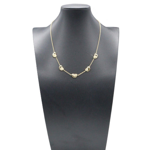 Tiffany Necklace Co 5 K18 Used A