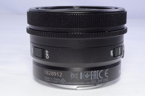 Sony Lens (Single Focus) Sel24F28G Fe F2.8 G E