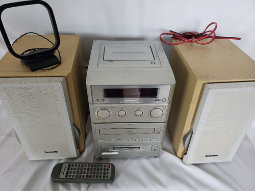Panasonic Cd, Md Cassette Decks Sa-Pm30
