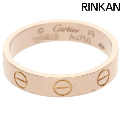 Cartier Ring Mini Love K18Yg 49/9