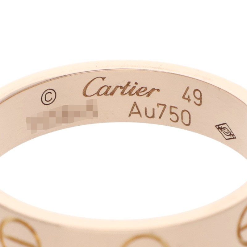 Cartier Ring Mini Love K18Yg 49/9
