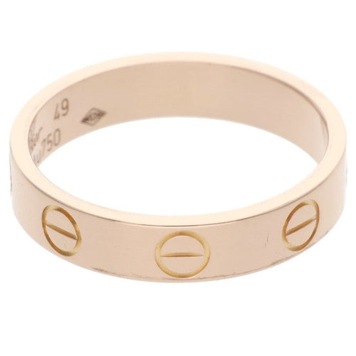 Cartier Ring Mini Love K18Yg 49/9