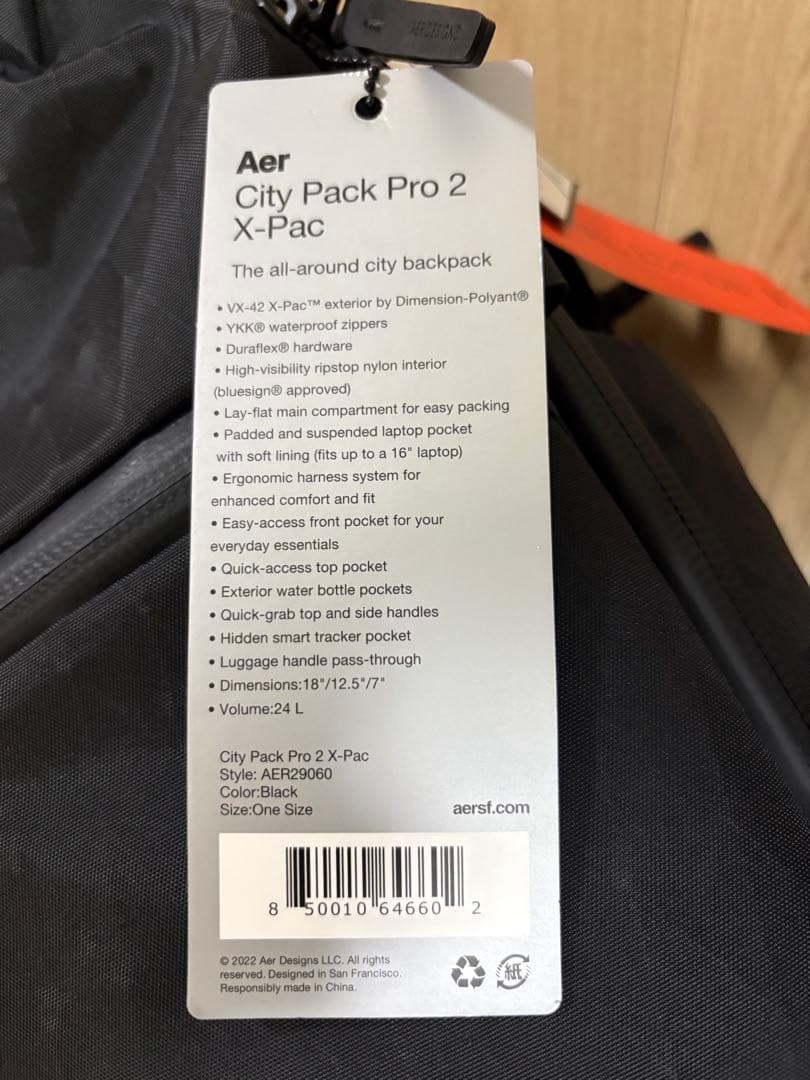 Backpack City Pack Pro 2 24L X-Pac