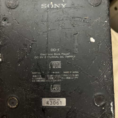 Sony E -Book Leader Diskman Electronic Reader Dd-8