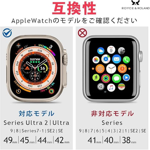 Others Royce&Roland Apple Watch Ultra 3 2 1 Series 10 8 7 6 5 (Starlight)