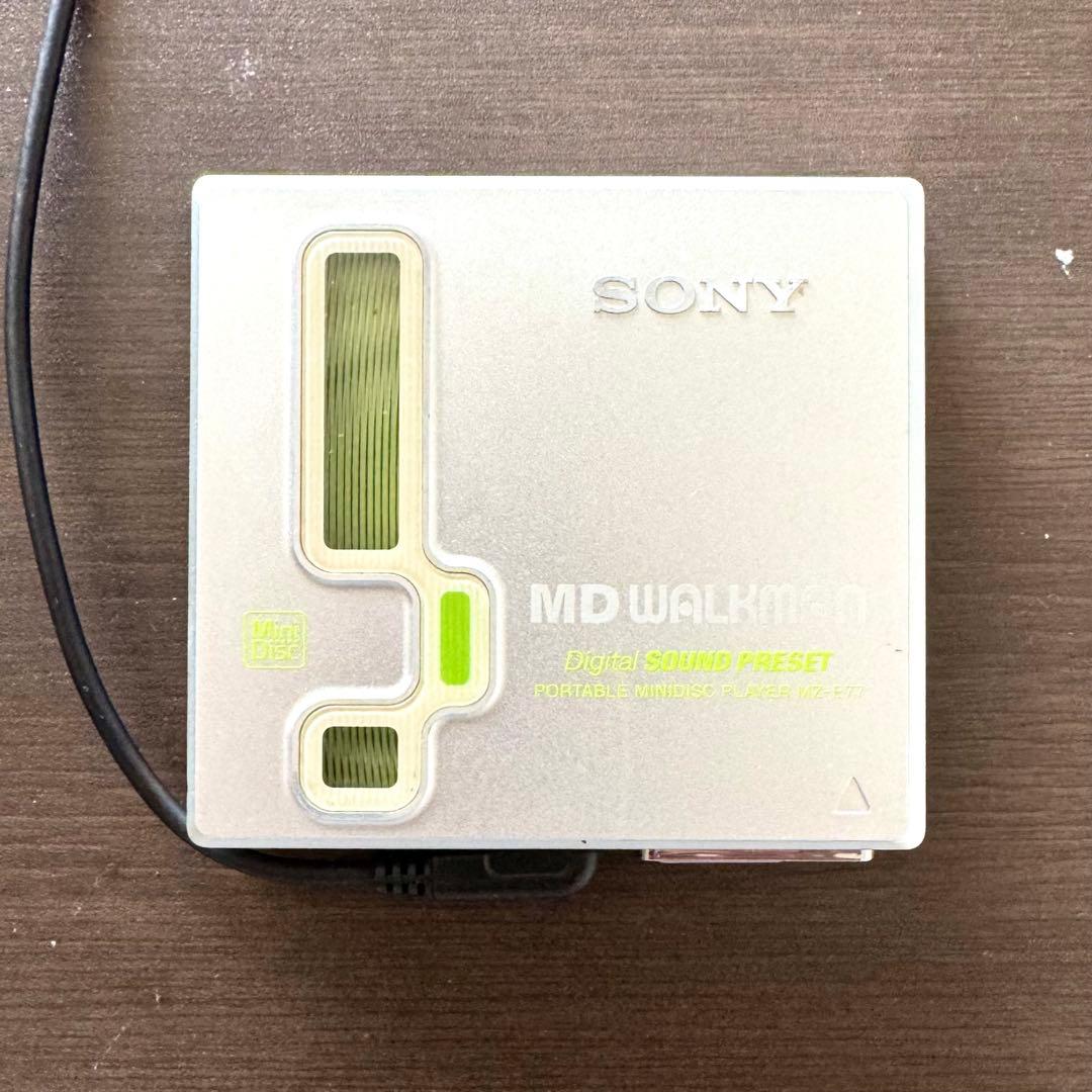 Sony Portable Md Player Walkman Mz-E77