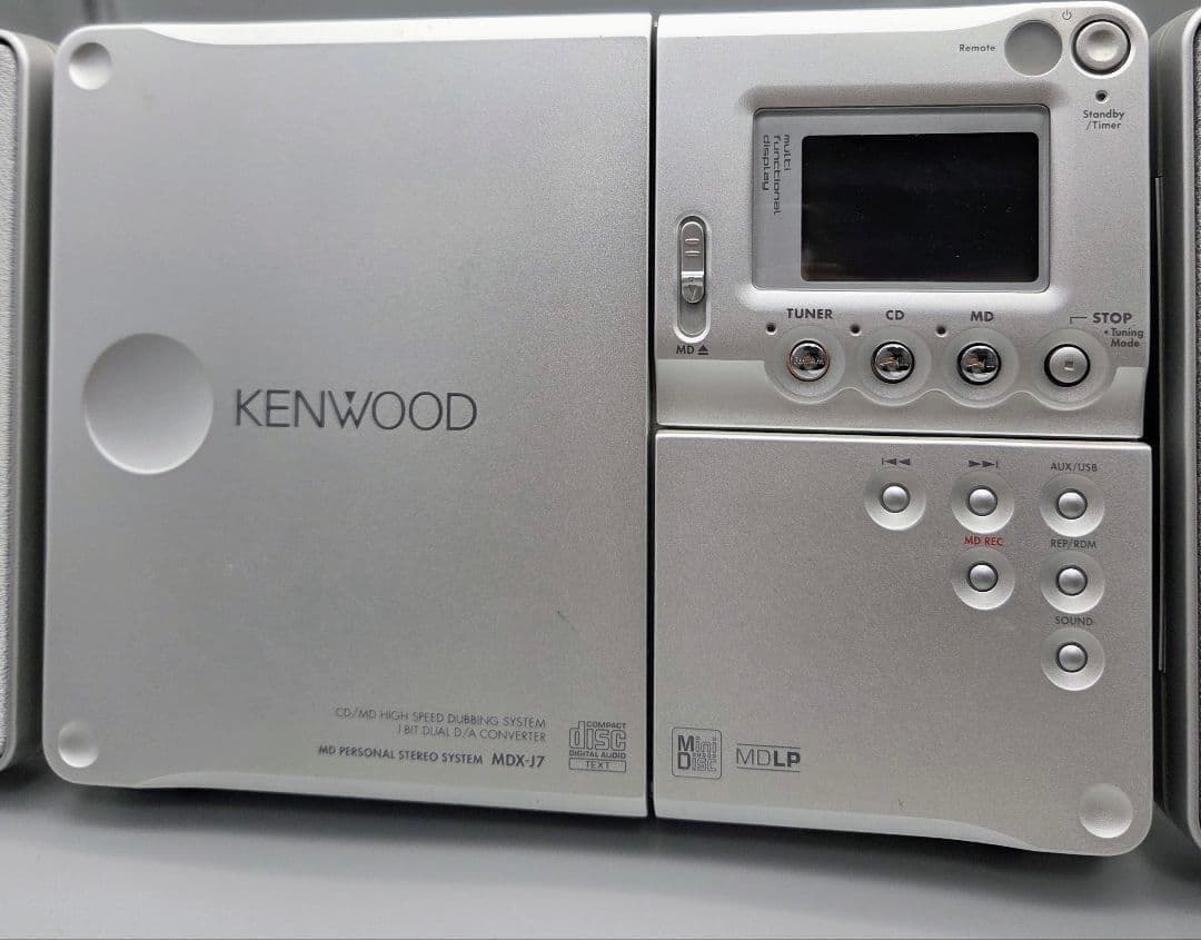 Kenwood Cd, Md Cassette Decks Mdx-J7 Cd/Md