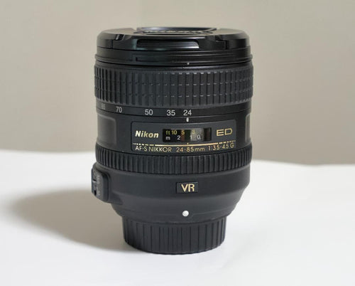 Nikon Zoom Lenses Af-S Nikkor 24-85Mm
