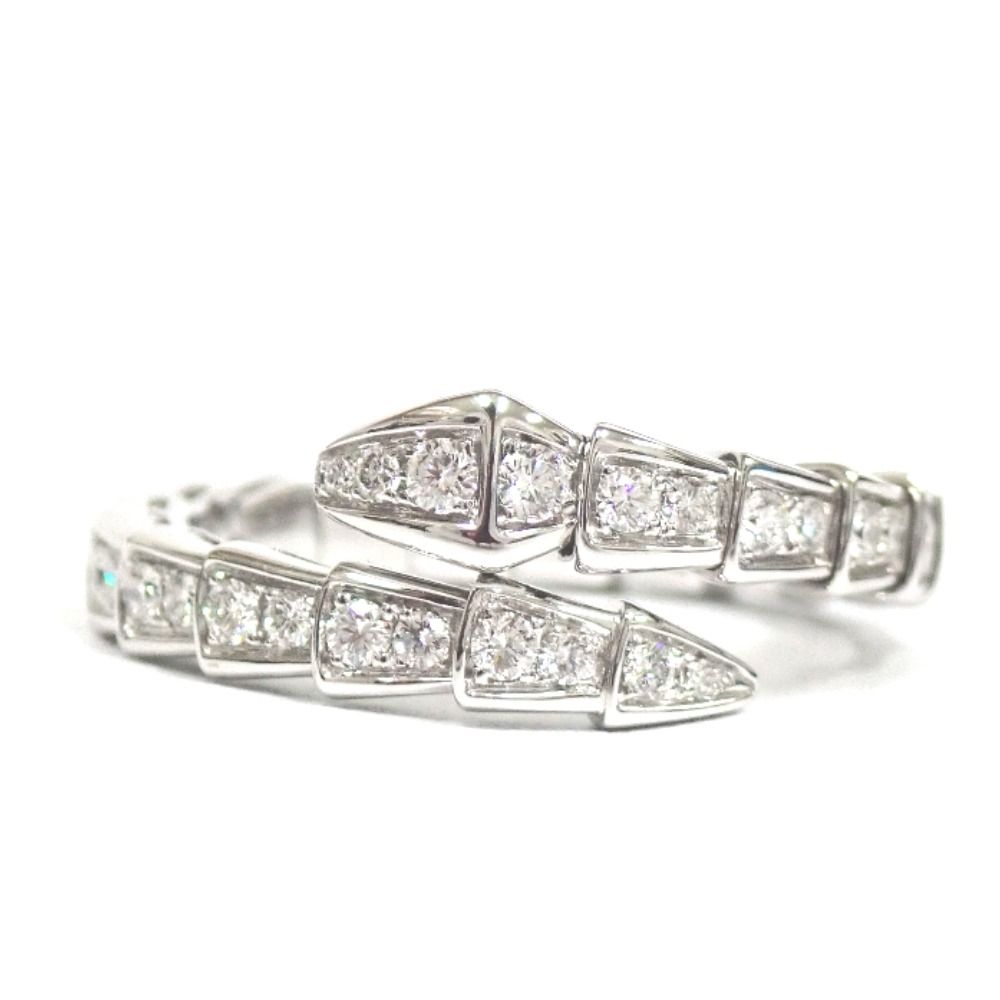 Bvlgari Ring Na14581 K18Wg #Xl