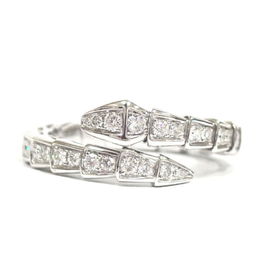 Bvlgari Ring Na14581 K18Wg #Xl
