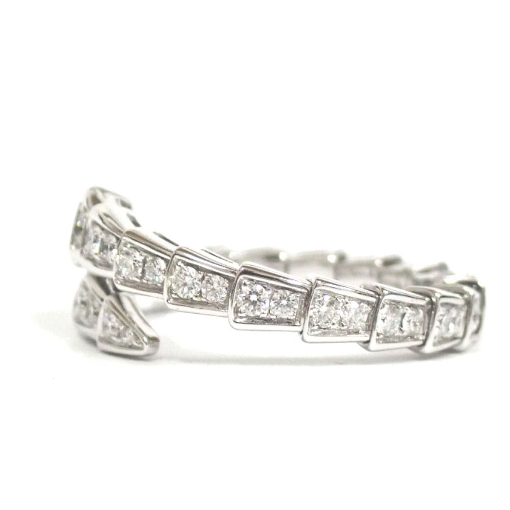 Bvlgari Ring Na14581 K18Wg #Xl