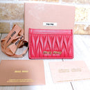Miu Card Case )Miumiu(