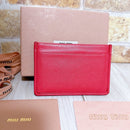 Miu Card Case )Miumiu(
