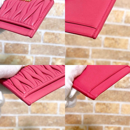 Miu Card Case )Miumiu(