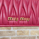 Miu Card Case )Miumiu(