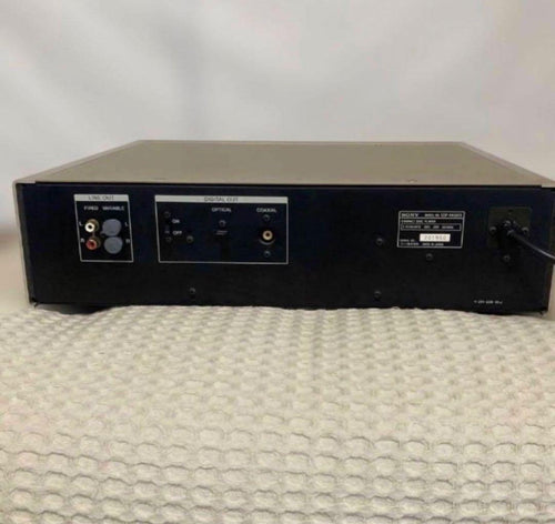 Sony Cd, Md Cassette Decks Cdp-Xa55Es