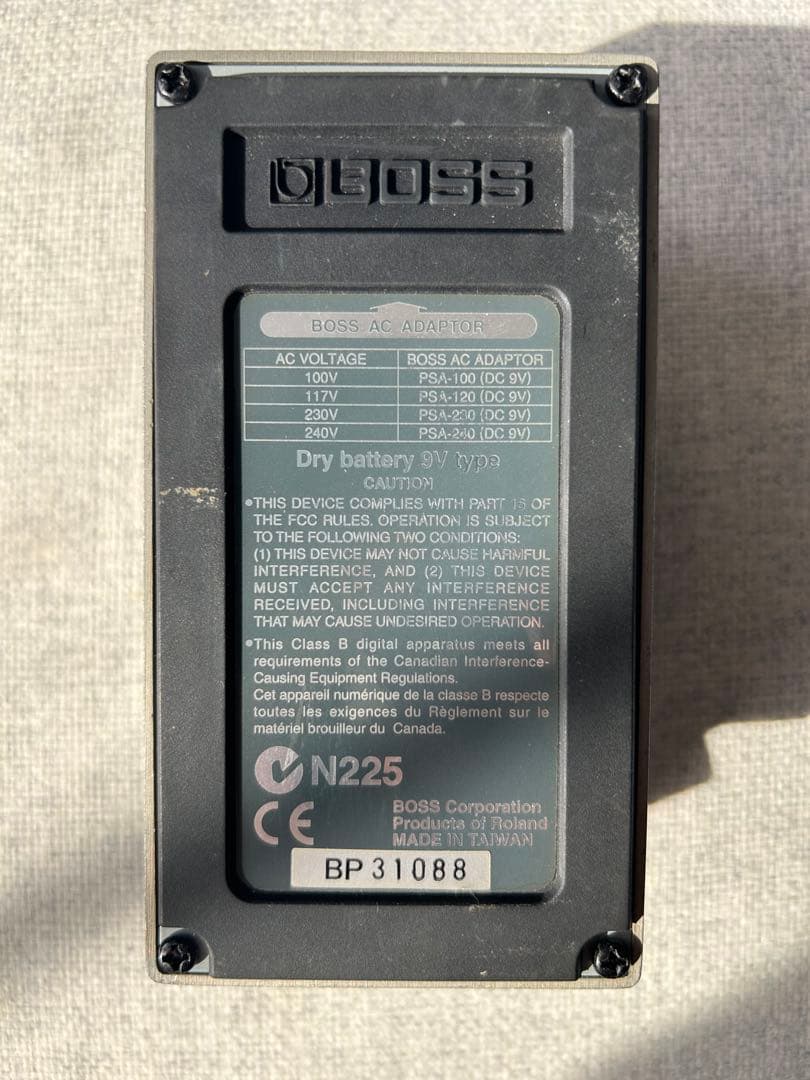 Boss Bass Effects Units Syb-3