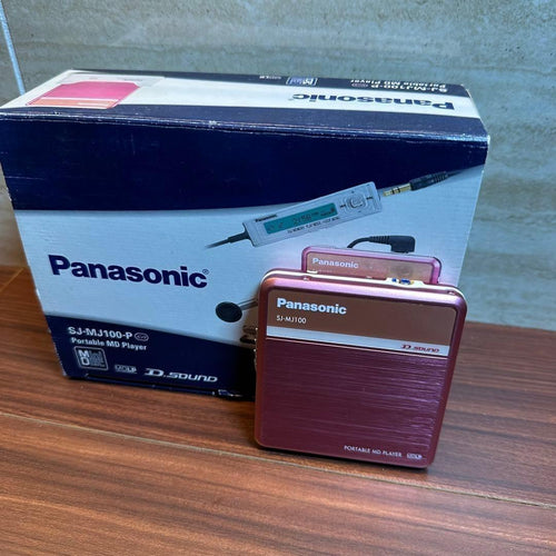 Panasonic Portable Md Player Sj-Mj100 5531