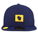 Others Mens New Era Navy Milwaukee Brewers 2026 Clubhouse Alternate 59Fifty