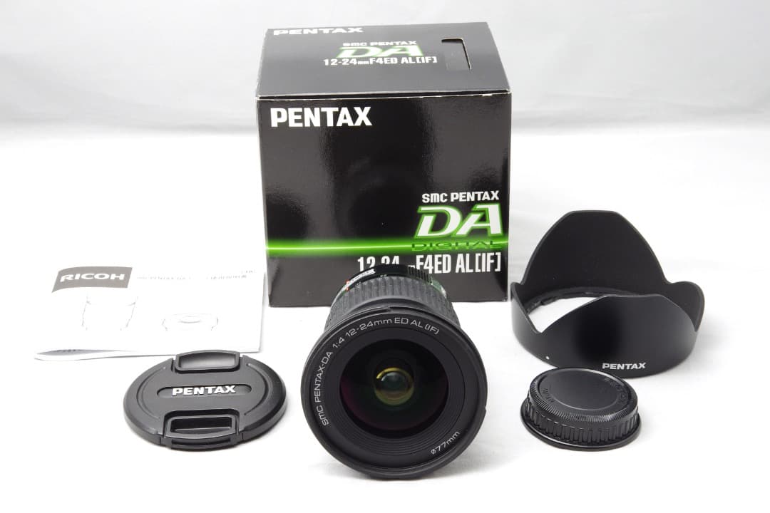 Pentax Lens (Zoom) Da 12-24Mm F4 Ed Al (If) Black