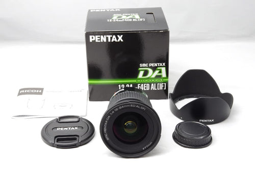 Pentax Lens (Zoom) Da 12-24Mm F4 Ed Al (If) Black