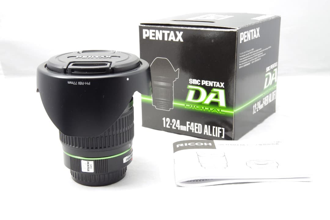 Pentax Lens (Zoom) Da 12-24Mm F4 Ed Al (If) Black